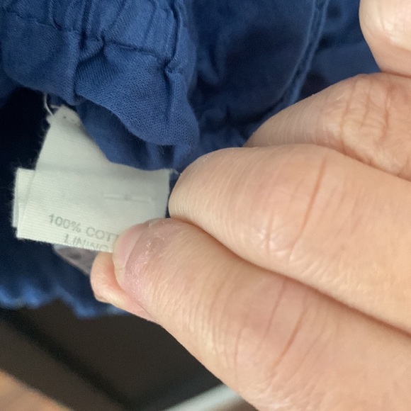 Anthropologie‎ Forever That Girl cropped Embroidered Smocked Nlouse. Siz… - Picture 7 of 13